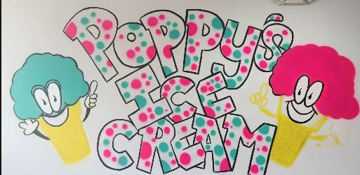 Donations  - Poppy's Ice Cream  - Logo