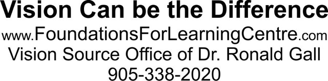 Hole Sponsor - The Vision Source of Dr.Ron Gall  - Logo