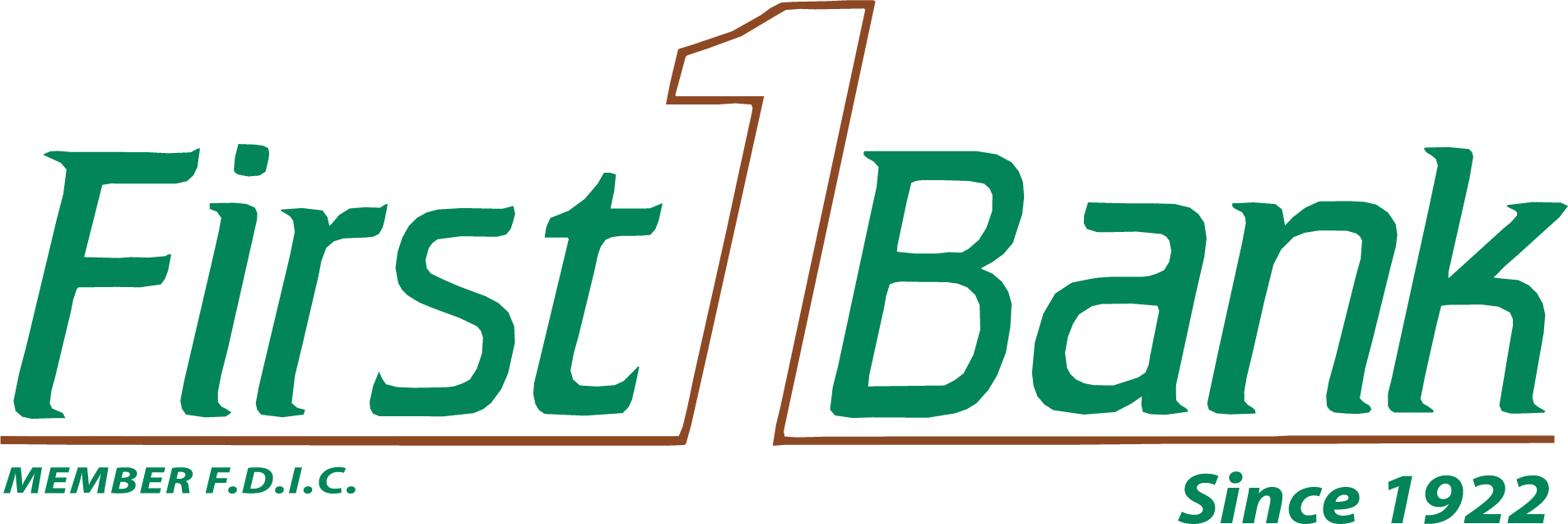 Birdie Sponsors - First Bank - Logo