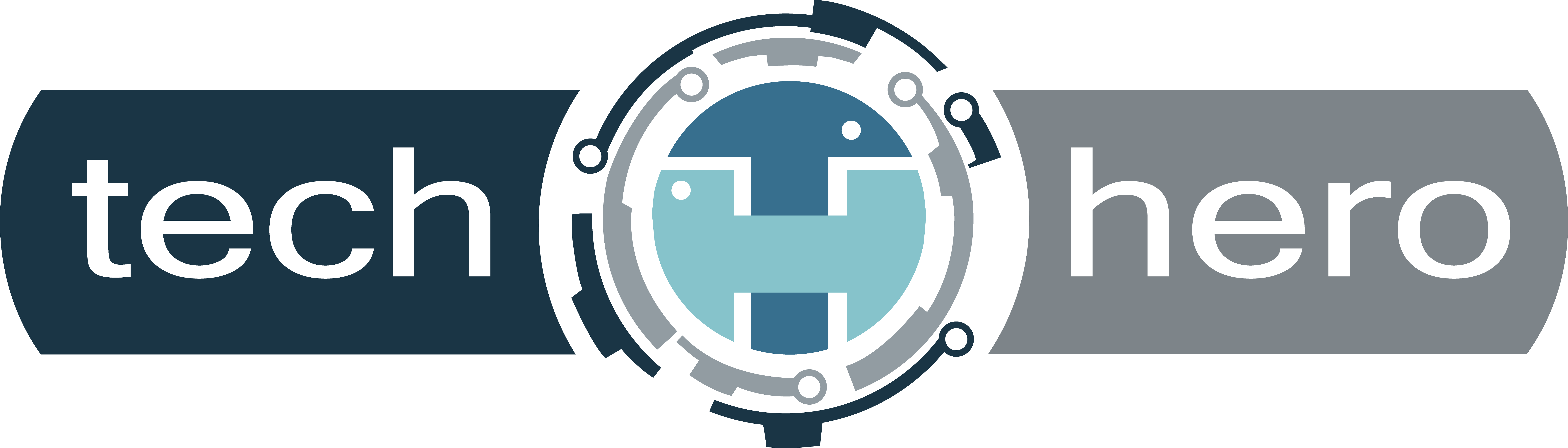 Gold $350 Recognition on Tournament Handouts, Foursome in Tournament, Hole Sponsor Sign - Tech Hero - Logo