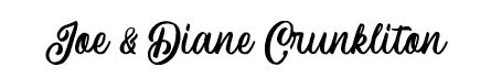 Joe & Diane Crunkliton
