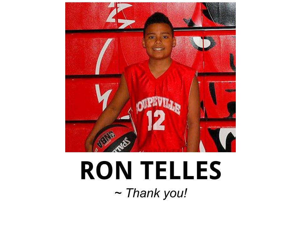 DONATIONS - Ron Telles, friend of Bennett Boyles Memorial - Long Drive #18 - Logo