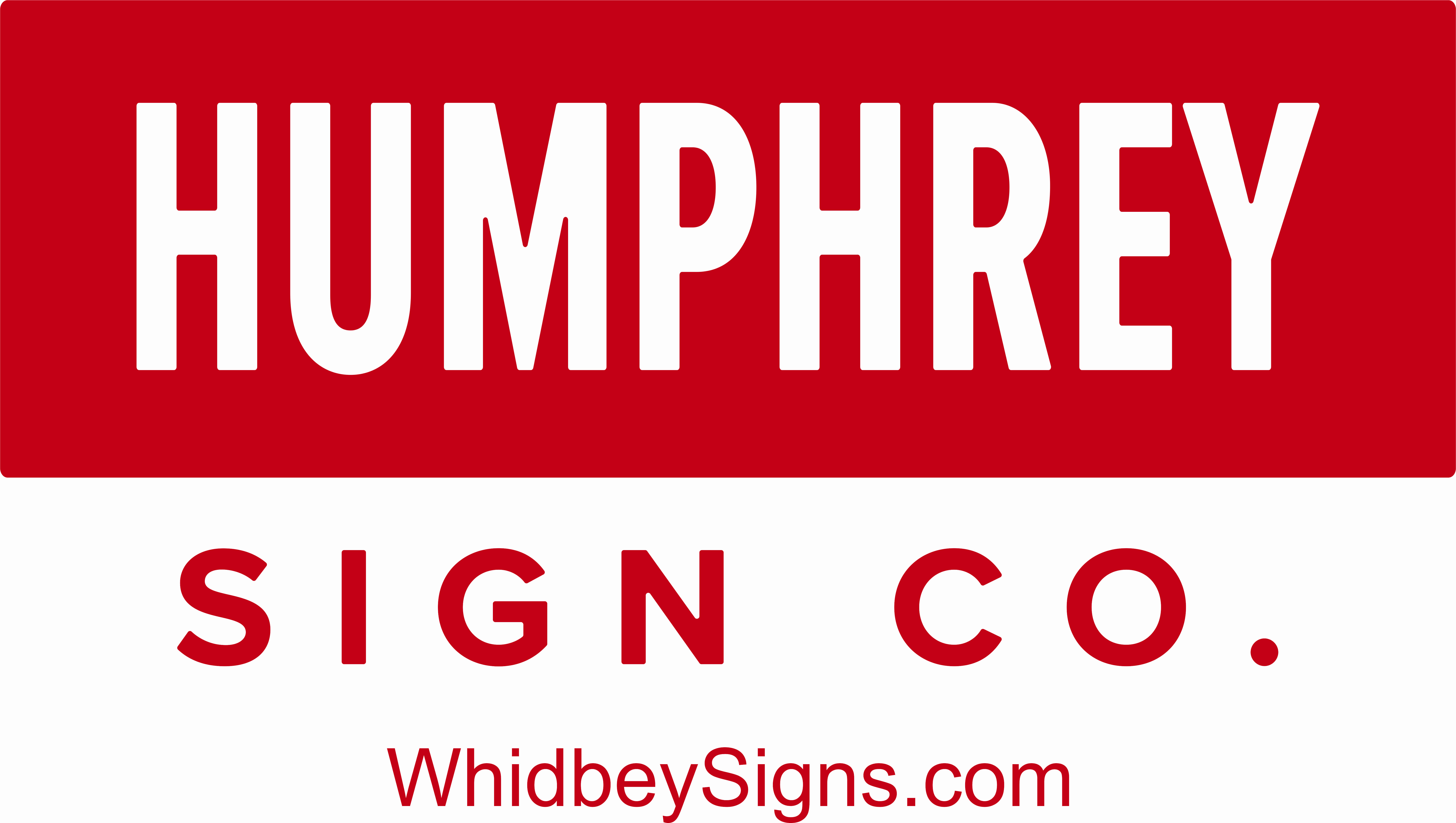 Hole Sponsor - SILVER - HUMPHREY Sign Co. - Hole Sponsor #9 - Logo