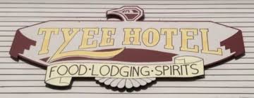 RAFFLE PRIZES - The Tyee Restaurant and Motel - T-shirt $25 value - Logo