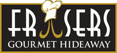 RAFFLE PRIZES - Frasers Gourmet Hideaway - $100 gift card - Logo