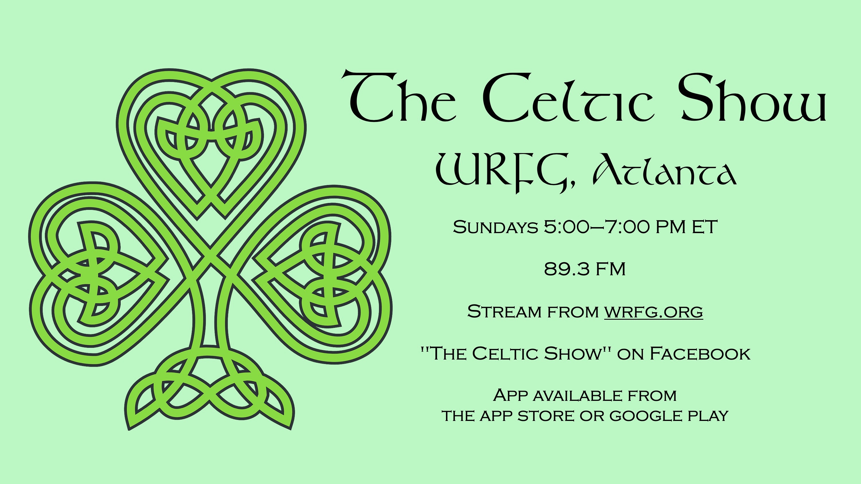 Jon Kiger WRFG Celtic Show