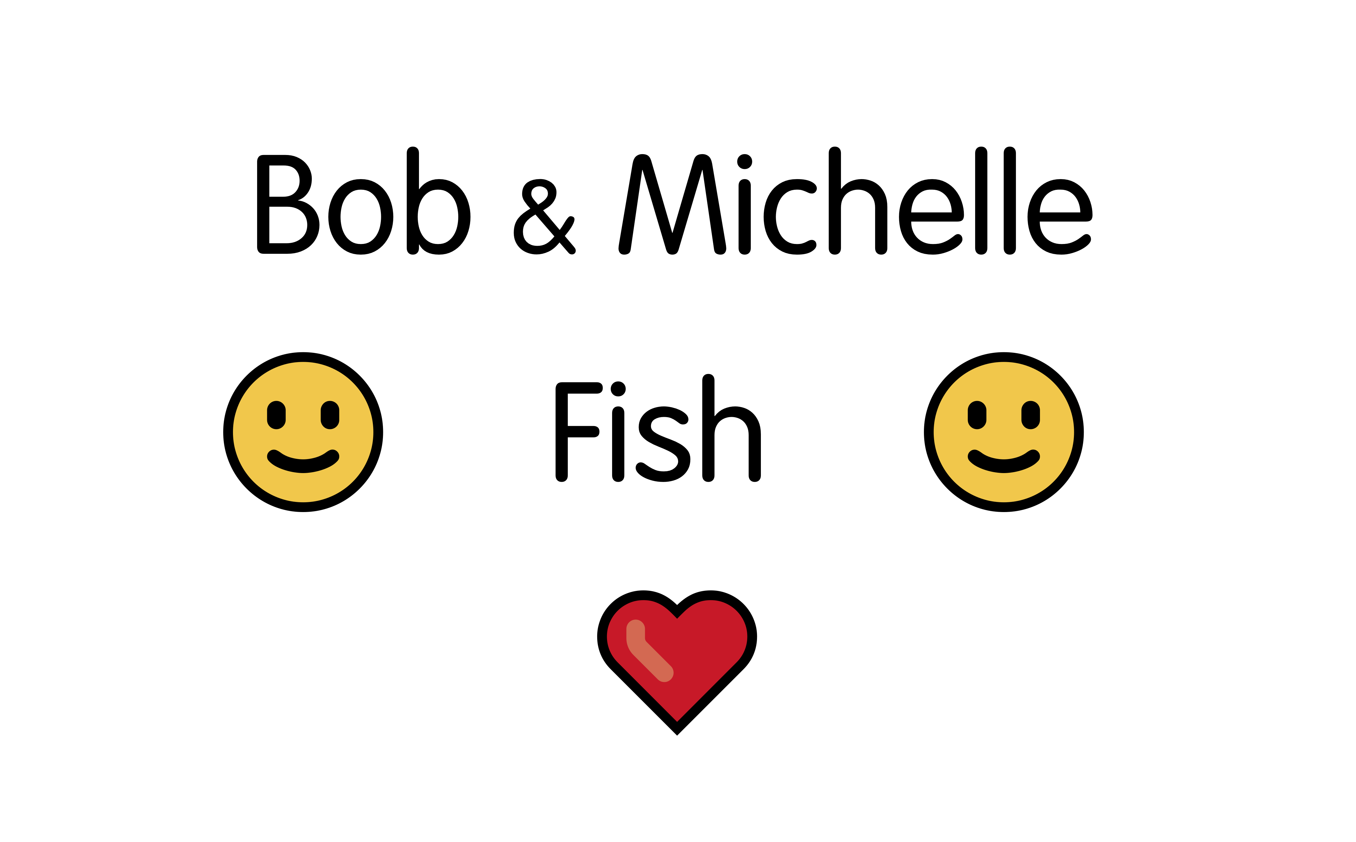 Bod and Michelle Fish