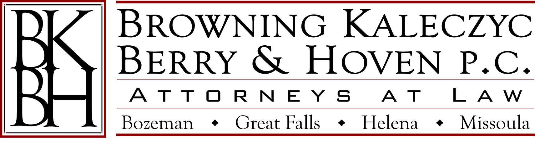 Browning, Kaleczyc, Berry & Hoven PC