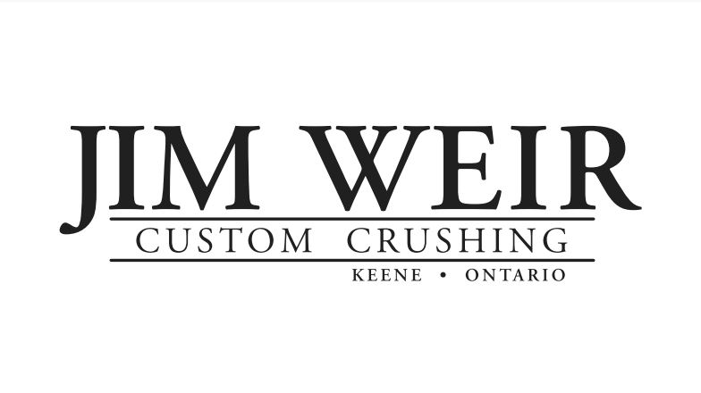 Hole Sponsor - Jim Weir Custom Crushing - Logo