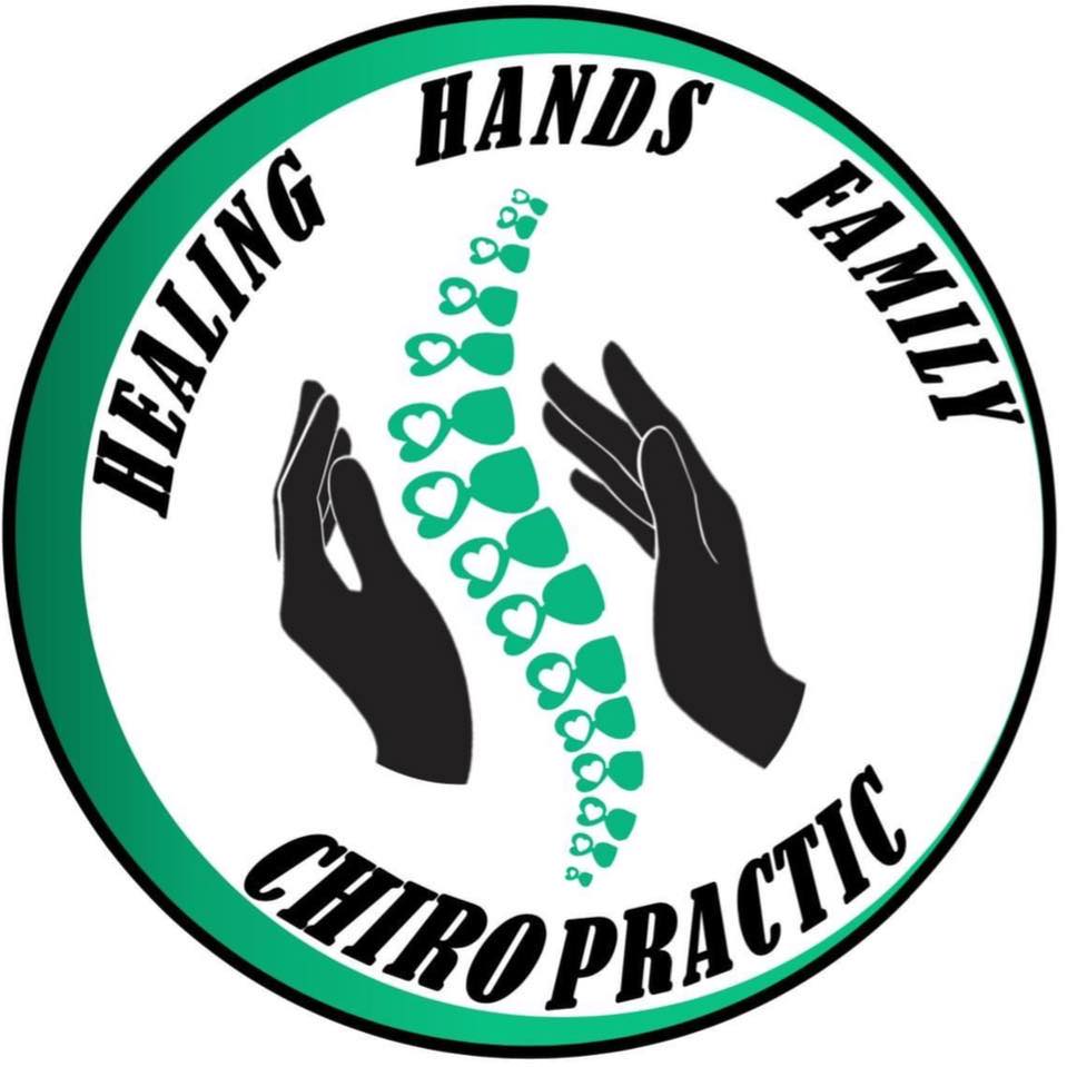 Golf Ball Cleaning Pouch - Healing Hands Family Chiropractic - Logo