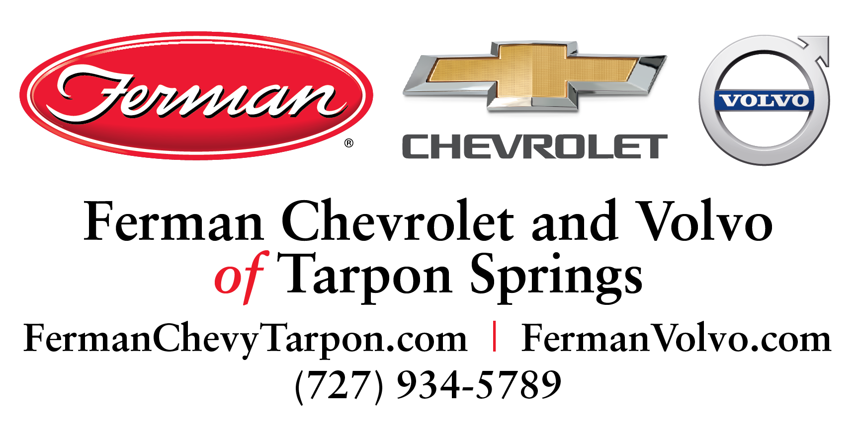 Pin Flag Sponsor - Ferman Chevy & Volvo - Logo