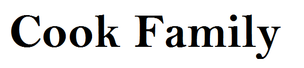 Hole Sponsor - Cook Family - Logo