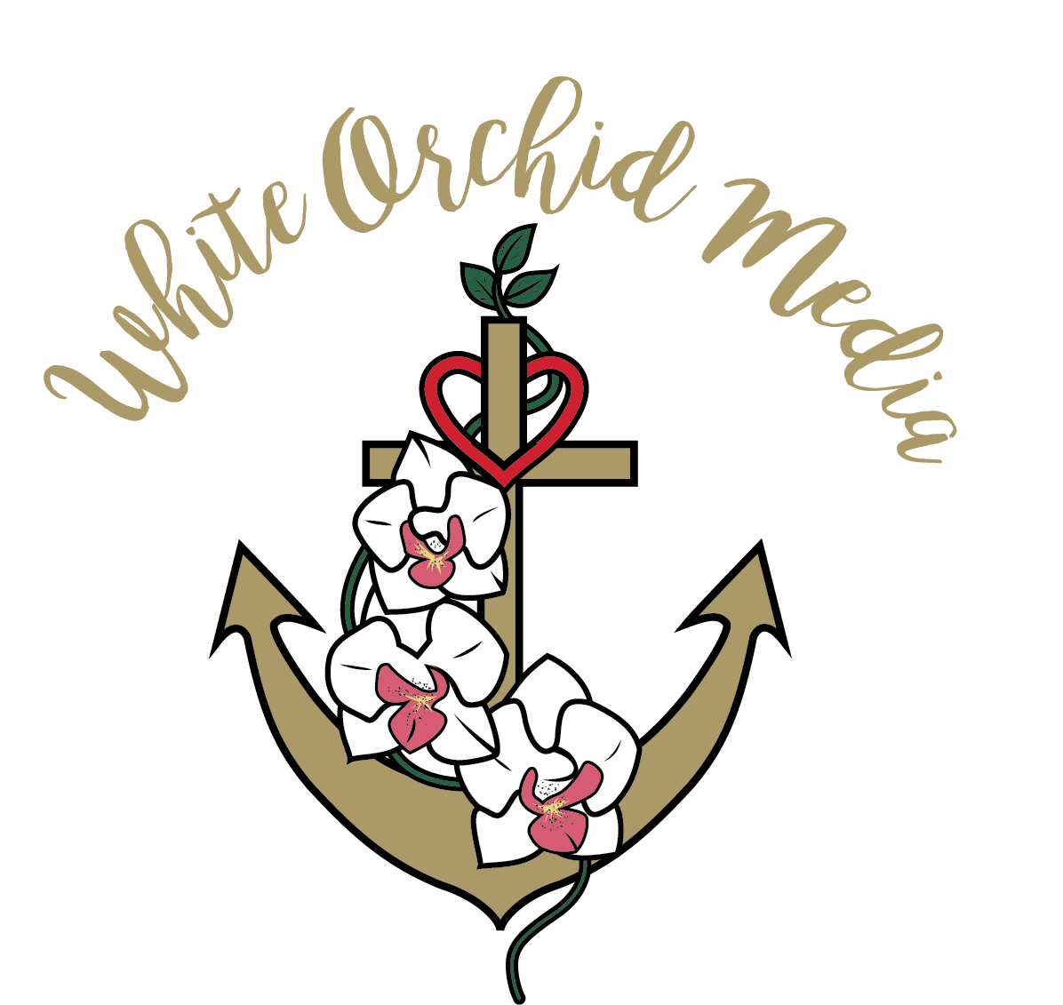 Tee Sponsors - White Orchid Media - Logo