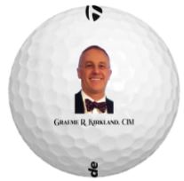 Golf Ball Sponsor - Graeme R. Kirkland, CIM - Logo