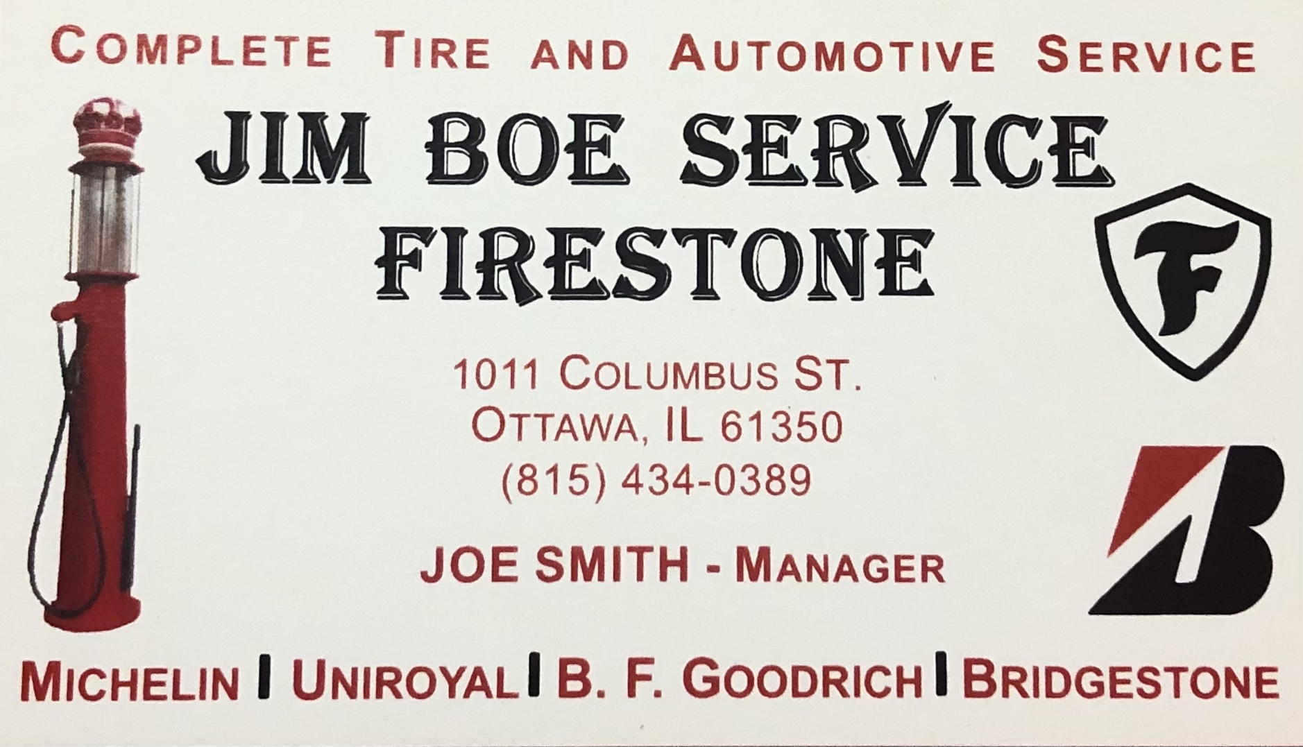 ACE EVENT SPONSOR - Jim Boe Service  - Logo
