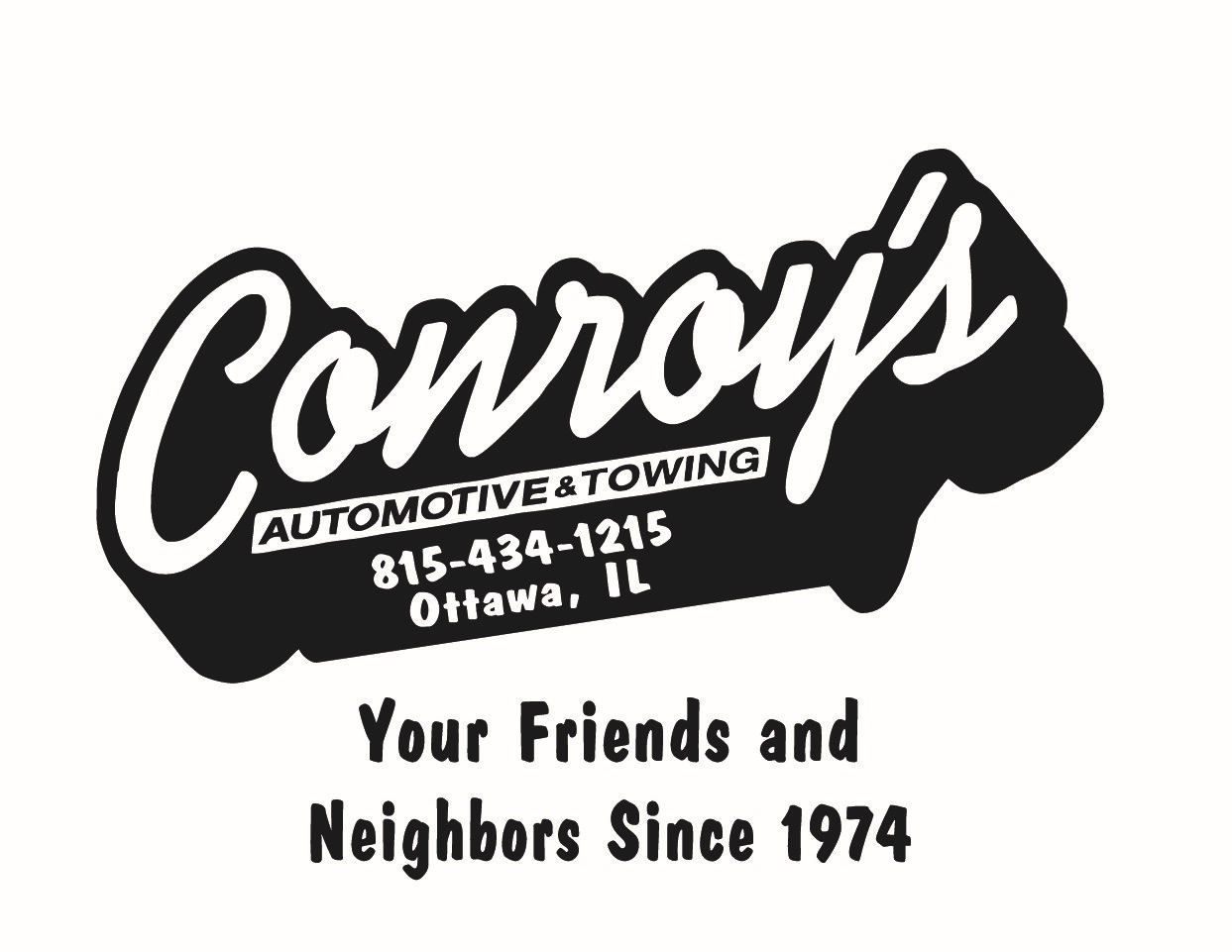 BIRDIE HOLE SPONSOR - Conroy’s Automotive & Towing - Logo