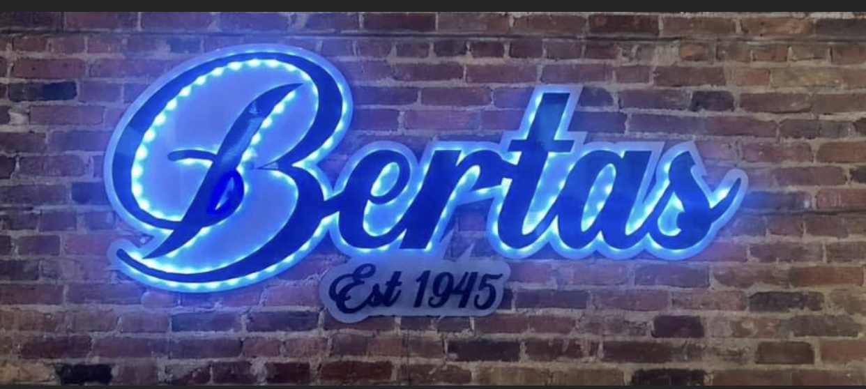 BIRDIE HOLE SPONSOR - Berta's - Logo