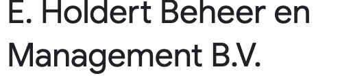 E. Holdert Beheer & Management BV