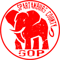 Gold Hole Sponsor - Spartanburg County Republican Party - Logo