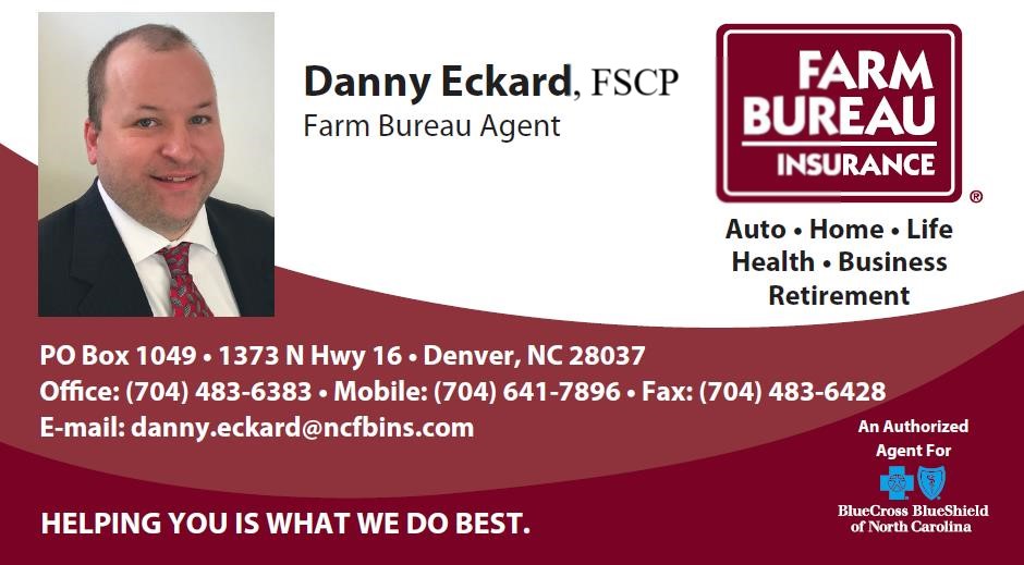 Danny Eckard Farm Bureau Agent