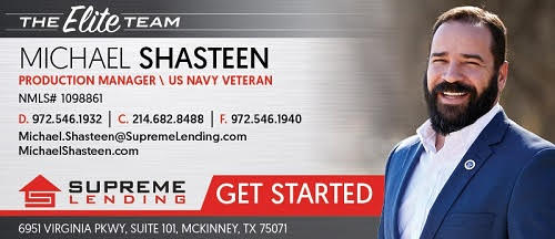 Bronze Star Sponsors - Supreme Lending - Michael Shasteen - Logo