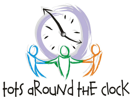 Platinum $500+ (Non-Player) - Tots Around the Clock - Logo