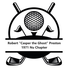 Par $100 (Non-Player) - Robert "Casper the Ghost" Preston  1971 Nu Chapter - Logo