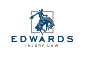 Golf Cart Sponsor (SPONSORED) - Edwards Injury Law  - Logo
