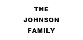 The Johnson Family