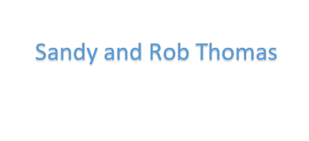 Sandy and Rob Thomas