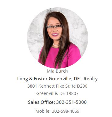 Mia Burch - Long & Foster Realty