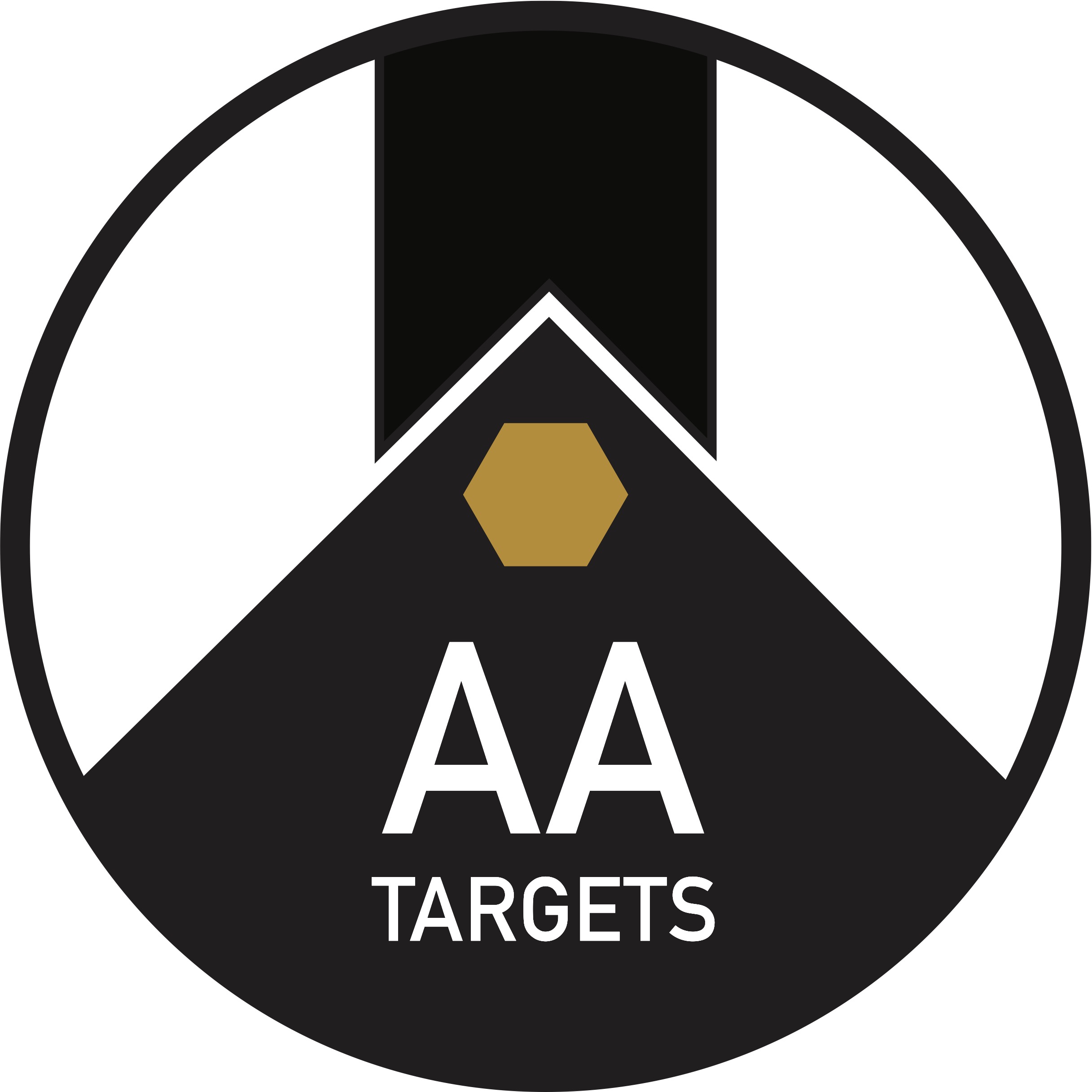 Hole Sign - AA Targets - Logo