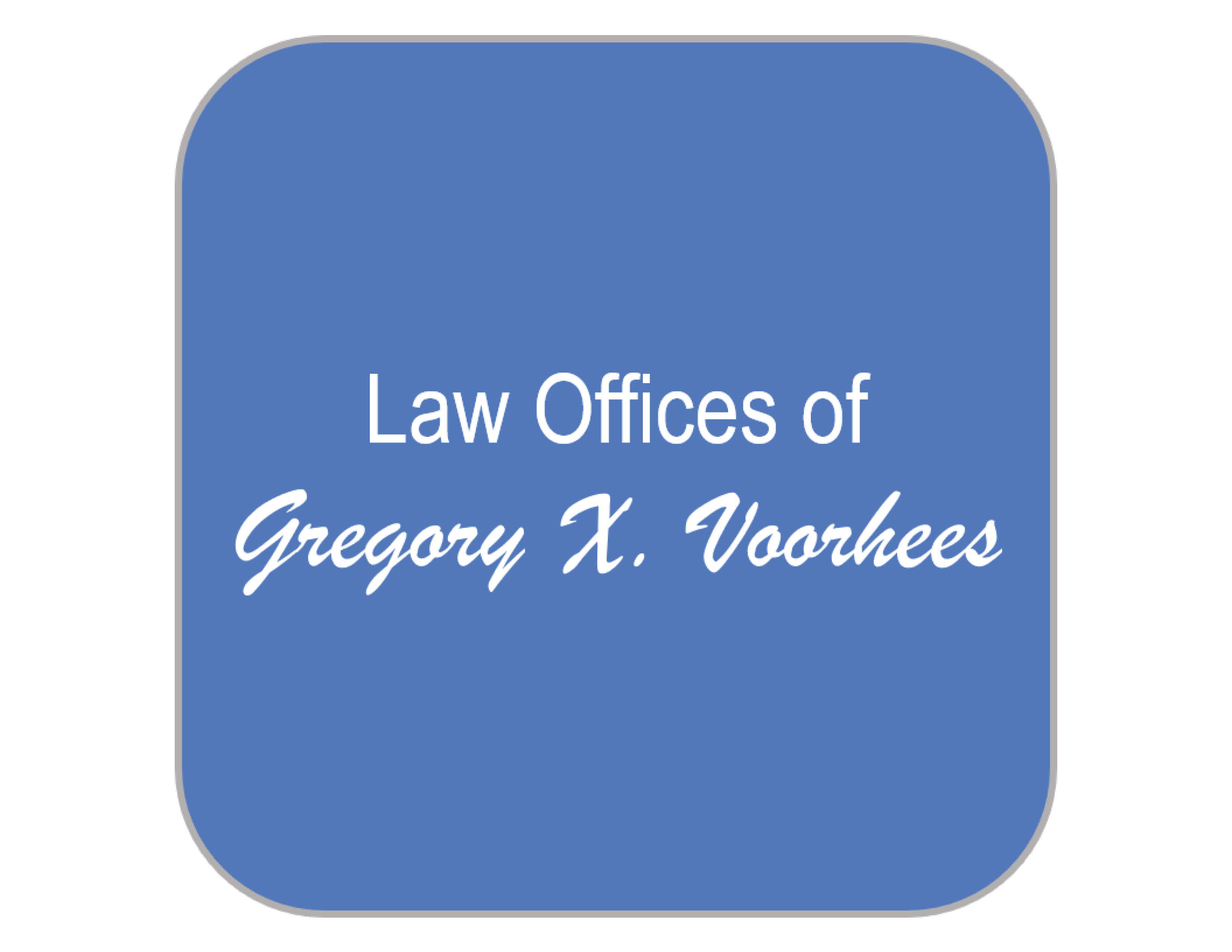 Hole Sponsor - Law offices of Gregory Voorhees - Logo
