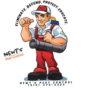 Hole Sponsor - Newt's Pest Control  - Logo