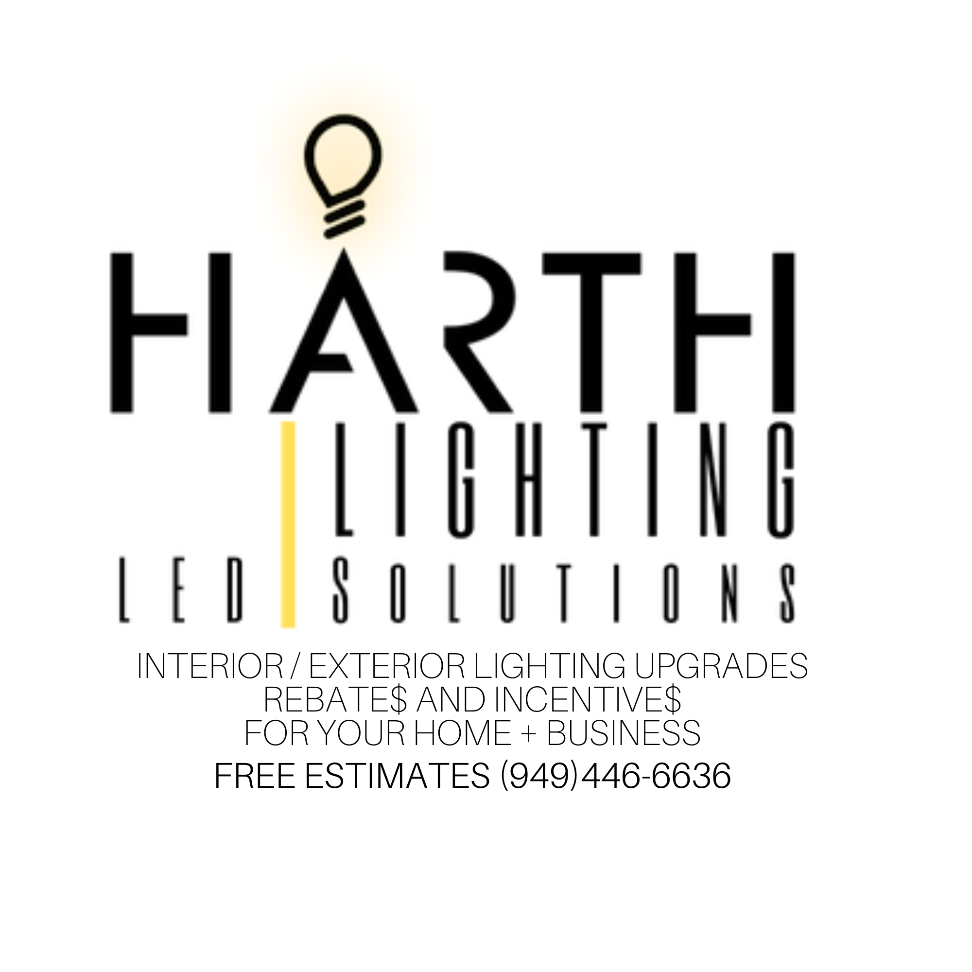 Home Run Hole Sponsors - Harth Lighting - Logo