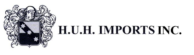 In-Kind Donation - H.U.H. Imports - Logo