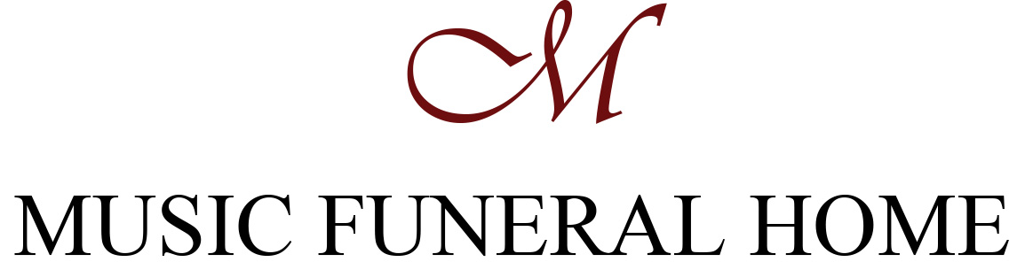 Driving Range Sponsors - Music Funeral Home - Logo