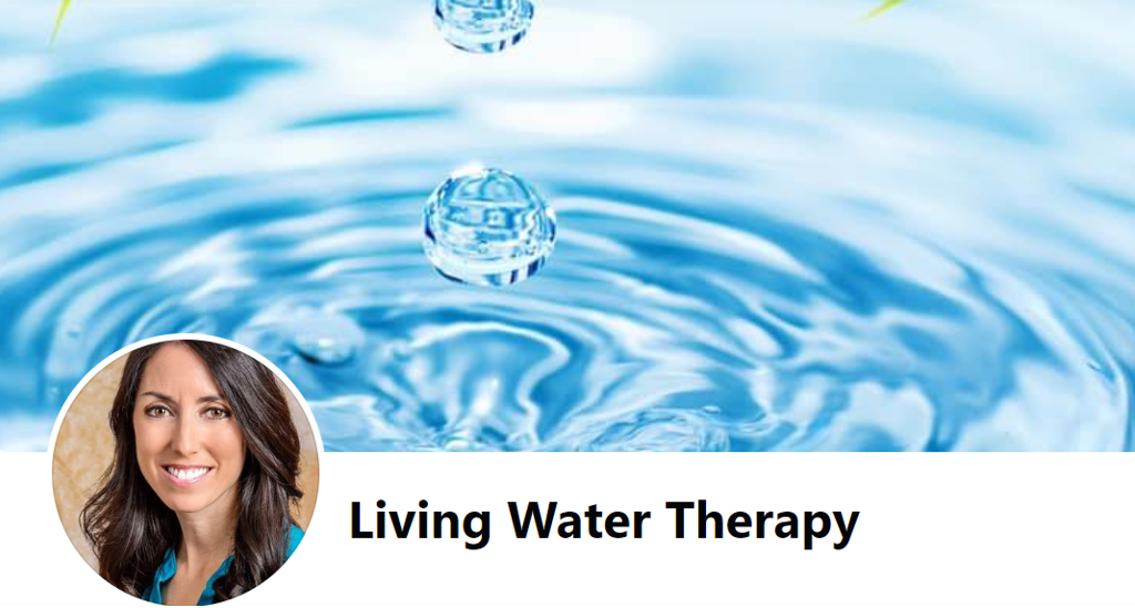 Black & Gold - Living Water Therapy - Logo