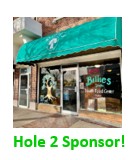 Hot Dog - Billie's Health Food Center - Logo