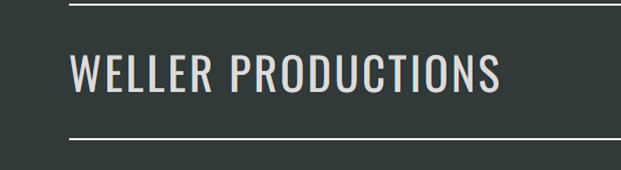 In-Kind Donations - Weller Productions - Logo