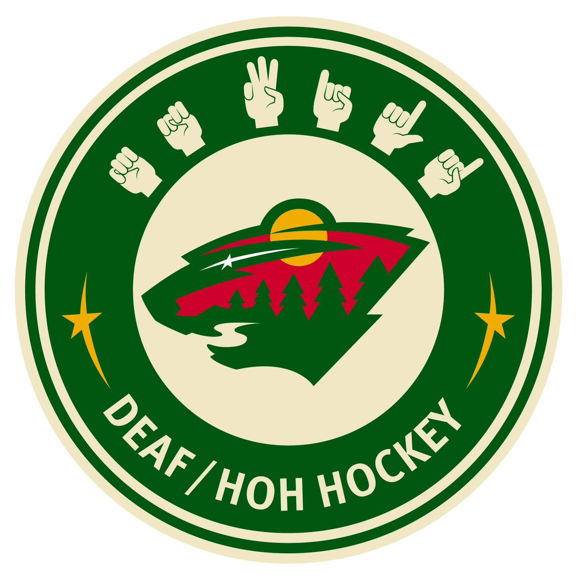 Presenting Sponsor - Wild Deaf Hard of Hearing Hockey - Logo