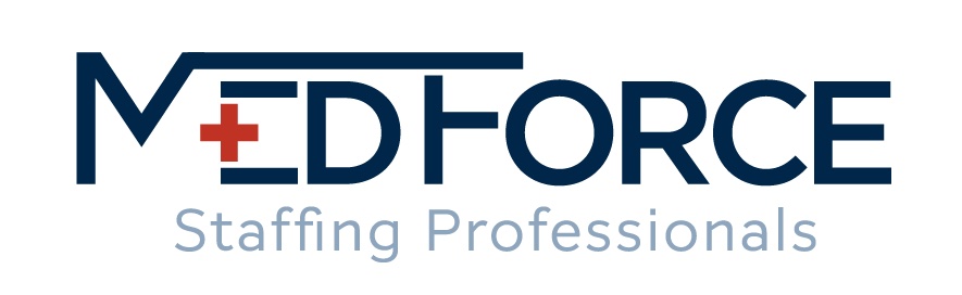 Tee Box - Med Force Staffing - Logo