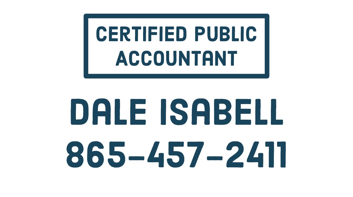 Tee Box - Dale Isabell, CPA - Logo