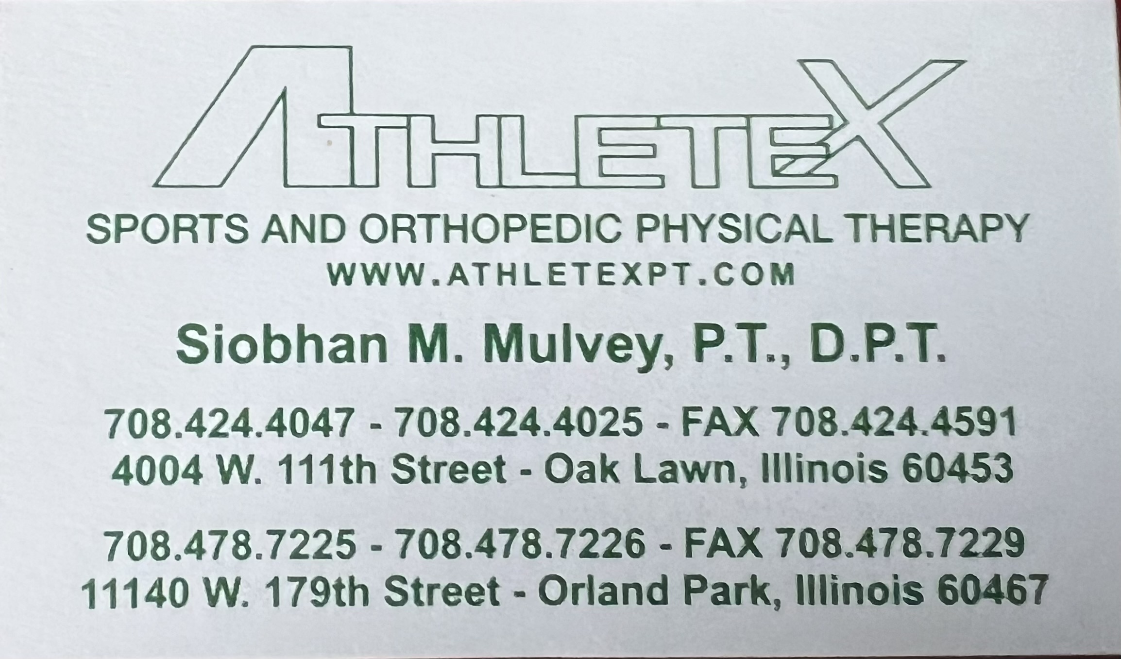 Athletex Physical Therapy