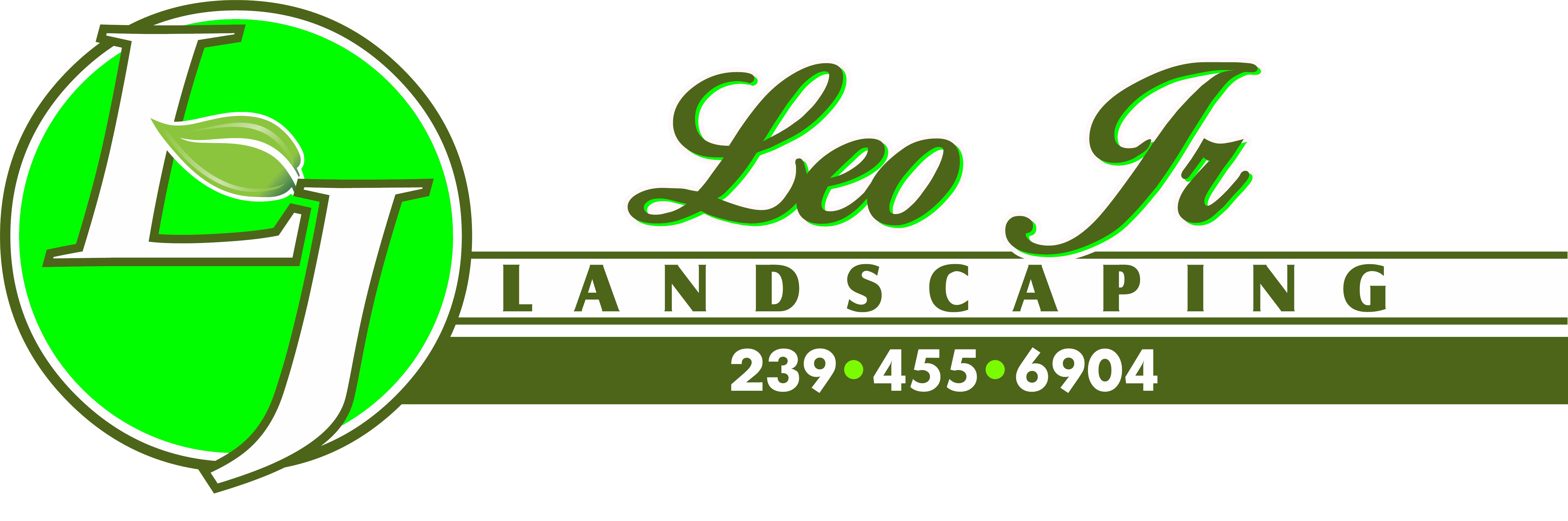 Hole Sponsors - $1000 - Leo Jr. Landscaping - Logo