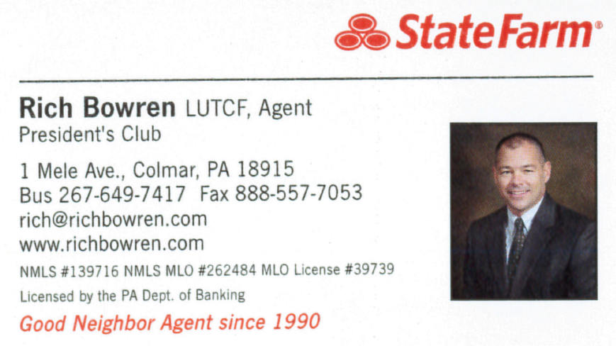 State Farm, Rich Bowren