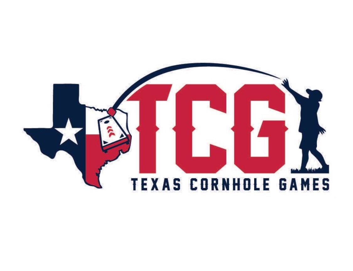 Koozie Sponsor - Texas Cornhole Games - Logo