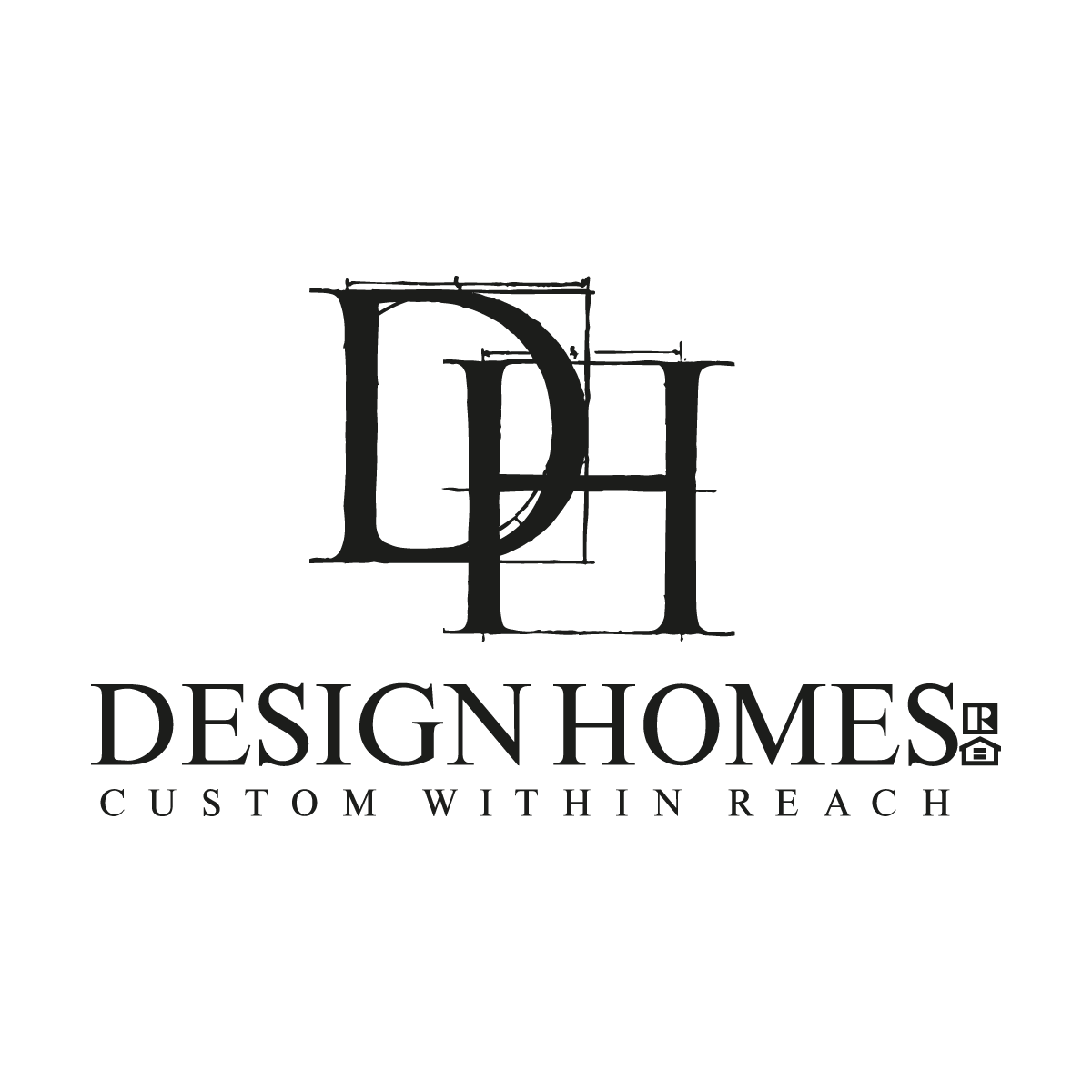 Longest Drive Sponsor - Design Homes & Development Co. - Logo