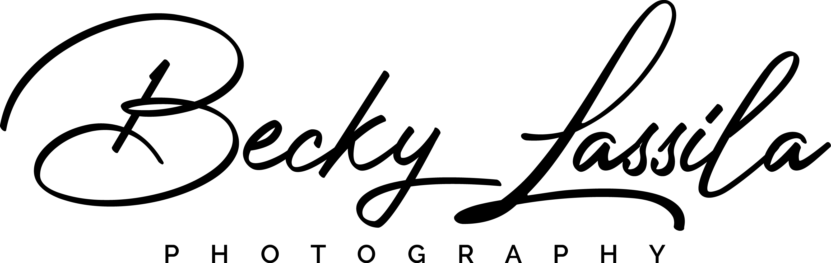 White Tier Sponsors - Becky Lassila Photography - Logo