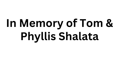 Hole Sponsor - Tom & Phyllis Shalata - Logo